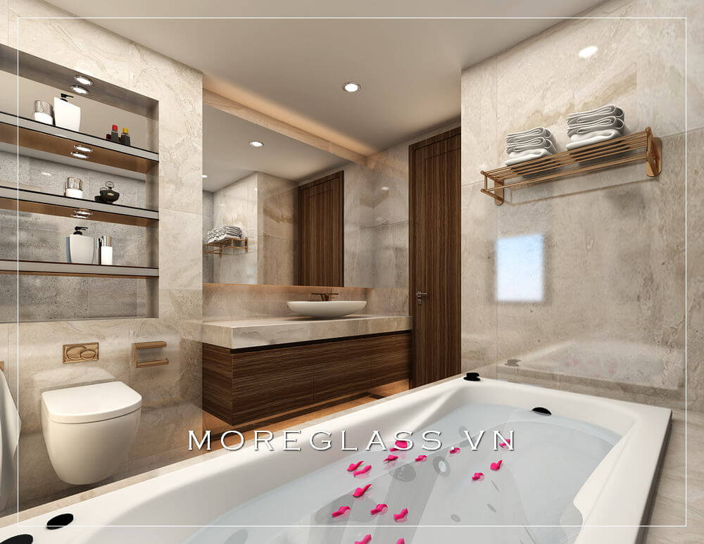 Thiết kế phòng tắm biệt thự